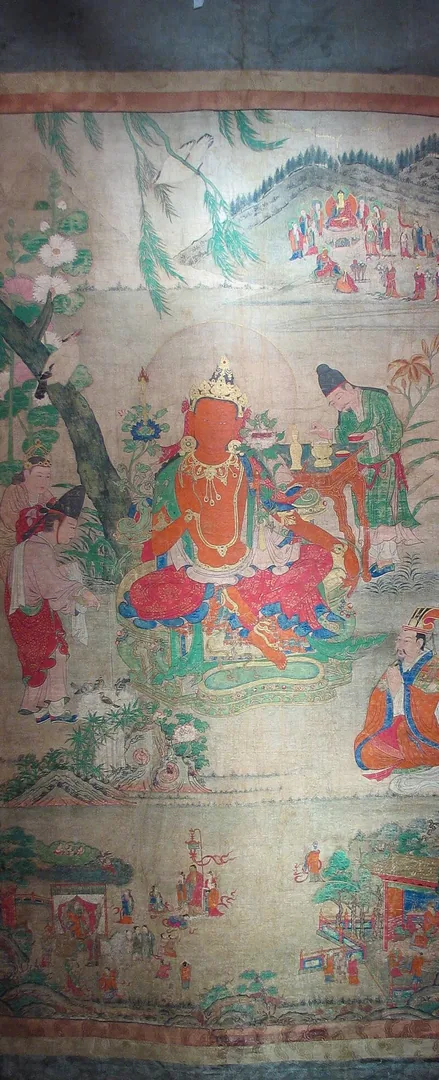Bodhisattva Mañjuśrī in Landscape Sanctuary — Rubin Museum of Art · Google Art Project