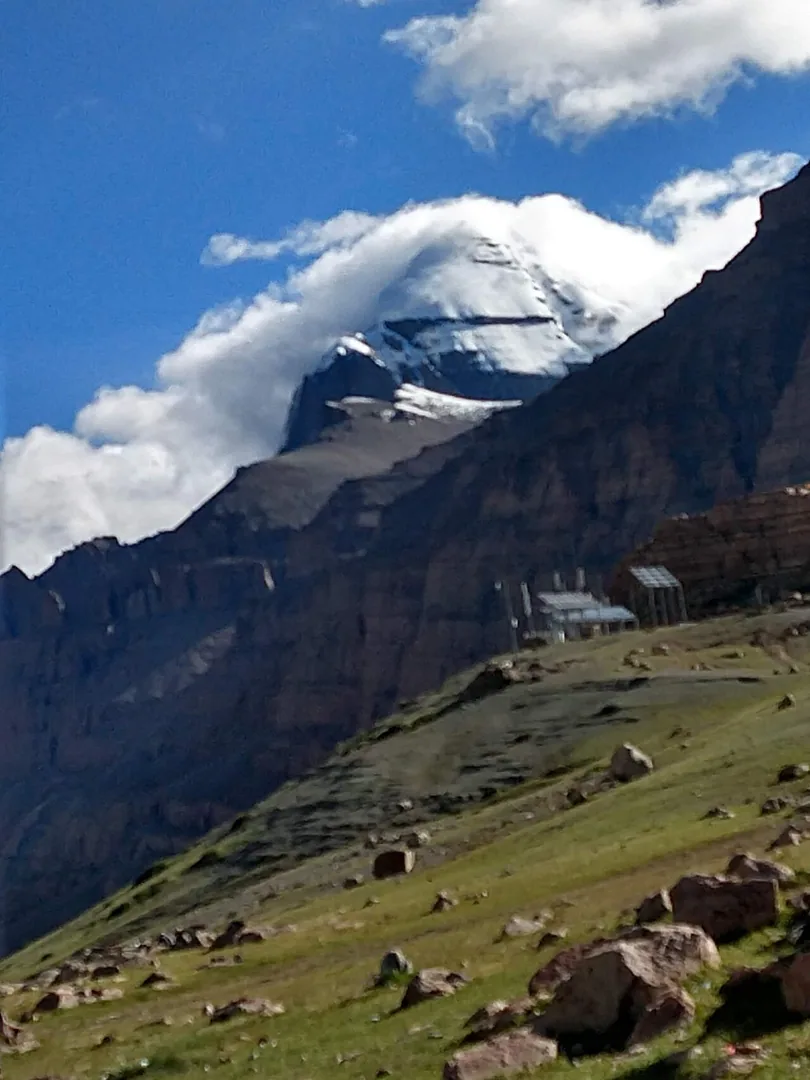 Mount Kailash (Gang Rinpoche · 6,638 m), Unclimbed Axis Mundi — Wikimedia Commons CC0 Geographic Archive
