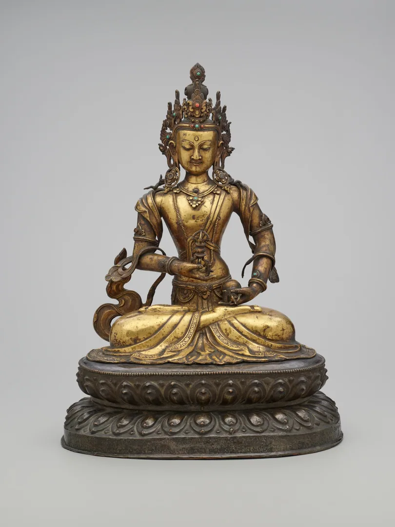 Vajrasattva Holding Vajra and Ghanta Bell — The Art Institute of Chicago (7637)
